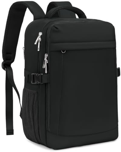 Yankony Handgepäck Rucksack 40x30x15 Für Ryanair British Airways | Klein Reiserucksack Travel Backpack Rucksack Handgepäck Flugzeug Für Herren Damen
