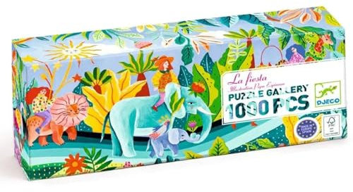 Djeco DJ07693 Puzzle Galerie La Fiesta - 1000 Teile