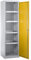 umweltschrank m.4 wannen 10L O. aération H1800 x B500 x t500 mm siganlgelb/Gris clair