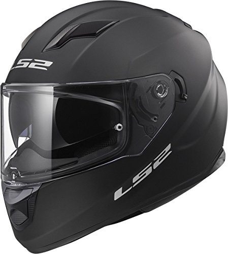 LS2 FF320 STREAM EVO Doppia visiera Casco moto Integrale Integrali - Nero Opaco M(57-58cm)
