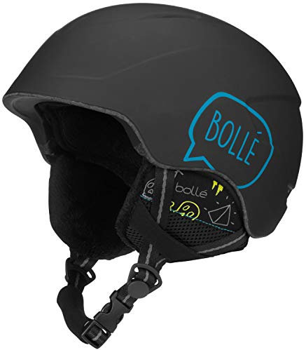 bollé Uni – Erwachsene B-Free skihelm, glänzend weiß, 53-58CM