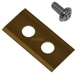 perfektGarten Lame 30 x 3,6 cm compatibili con Worx Landroid WG754E, WG790E, WG791E, WG791E.1, WG793E.1, WG793E, WG794, WG794E, WG795E, WG796E, WR105SI, WR110MI, M800. S, S500i - Acciaio HQ