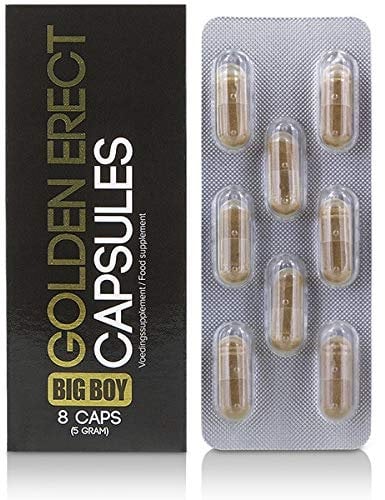 BIG BOY Golden Erect Cream 50 ml - Penis Durchblutung steigern Erektions Creme