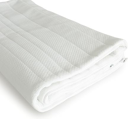 AM Qualitätsmatratzen - Housse de Matelas 80x200 Polyester - Protège Matelas avec Fermeture éclair - Amovible et Lavable - Housse Matelas 80 x 200 epaisseur 20 cm - Housse Matelas intégrale por lit