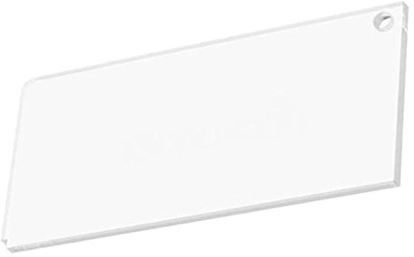 Skis Wax Scraper,Heavy Duty Snowboard Wax Scraper with Right Notch,Freeride Ski & Snowboard Base Wax Plastic Scraper for Removing The Extra Cooled Wax from The Skis Snowboards,4mm Thick