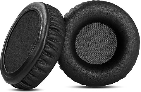 Professional Replacement Earpads Cushions Compatible with Sony MDR-ZX100 ZX110 ZX300 ZX310 V150 V300 ZX102DPV Dr BT101 Headphones Ear Pads with Softer Protein Leather/Memory Foam