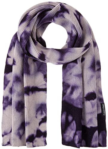 Calvin Klein Damen Weicher Schal Basic Everyday Essential Accessories Schal, Aubergine, Einheitsgröße