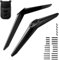 TV Legs for TCL Roku 28inch 32inch 40inch 43inch 49inch 50inch 55inch 65inch TV Stand Legs,Replacement Legs for TCL Roku TV 32S359 49S515 50S453 55S455 with Screws Set,Remote Holder & Instructions