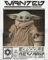 Star Wars - The Mandalorian - Grogu Wanted - Mini Poster Plakat Größe 40x50 cm