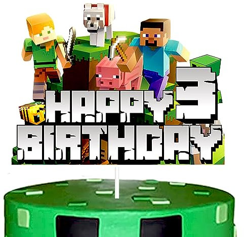 YOOYEH Party Balloons, 5 Foil Balloons Birthday Party Supplies Decorations for Boys Girls Decorations