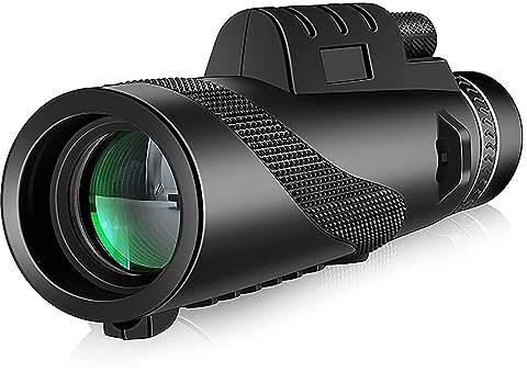 Hochleistung 80x100 Super Zoom Monokular Teleskop Spyglas Prisma Weitwinkel Handheld Teleskop mit Telefon Stativ Camping