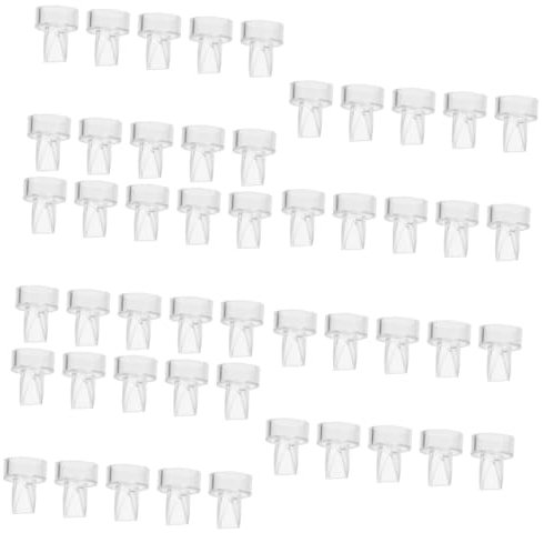 Toyvian 50 Stück Zubehör Für Milchpumpen Austausch Des Milchpumpenventils Pumpendes Entenschnabelventil Ersatzteile Für Milchpumpen Handmilchpumpe Baby Verhinderer Kieselgel Kammerdiener