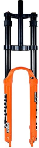 LYMFCFC MTB DH Federung Luftgabel 26/27,5/29 Zoll, Federweg 160 Mm Magnesiumlegierung 28,6 Mm Doppelschulter Mountainbike Stoßdämpfer Gabel B,27.5in