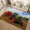 Große Teppiche,Landwirtschaftliche Bauernhof Traktor Teppiche, Teenager Spielmatten, Rustikale Teppich Läufer,Für Wohnzimmer Kinderzimmer Arbeitszimmer Spielzimmer Bodenteppiche (Colour 2,120x160cm)