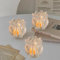 Portacandele votive in vetro Set di 6, portacandele in cristallo per matrimonio, festa di compleanno, decorazione del centrotavola della tavola domestica((trasparente, forma di tulipano)