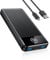 Aizmu Power Bank, 26800mAh Power Bank 22,5W con uscita USB-C/USB-A, batterie esterne per telefoni cellulari QC 4.0, compatibile con iPhone, Samsung Galaxy, iPad e altro (Nero)