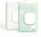 Fenmaru Schutzhülle für Instax Mini Liplay Kamera,2Pcs Silikon Hülle Case für Instax Mini Liplay,Weiß+Grün