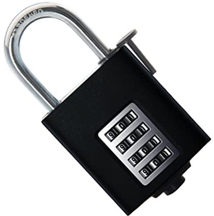 Holibanna Candado De Combinación Exterior Resistente a La Corrosión Para Protección De Pertenencias En Exteriores