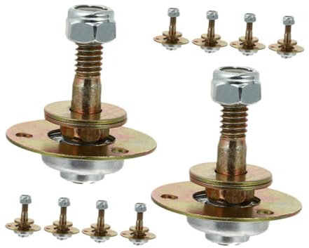 ETHZZLE 10 Stück Schaukelstuhl Hardware Zubehör, Möbelteile, Zubehör, Gleiter, Schaukelstuhllager, Möbel Hardware Teile, Schaukelstuhlteile, Möbelverbinder