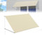 YRHome Markise Fallarmmarkise einziehbar 235x145 cm - Balkonmarkise & Sonnenschutz für Terrasse/Garten - Wetterfest mit UV-Schutz Inkl. Montagezubehör - Ideal für Fenster & Balkon (Beige)