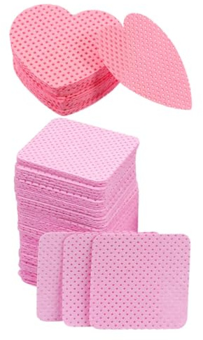 Didiseaon 400 Sheets Nail Polish Remover Wipes Pads Cotton Nail Wipes for Gel Acrylic Super Absorbent Soft Polish Removal Pads for Clean Manicure Use