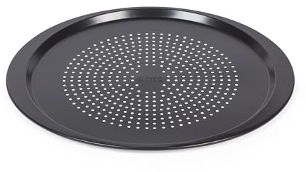 Russell Hobbs Recycled Bakeware Pizza Tray, 36.1 X 32.8 Cm | 100% Recycled Carbon Steel, PFOA-Free Non-Stick Coating, Oven Safe To 200°C, Resists Warping, Easy Clean