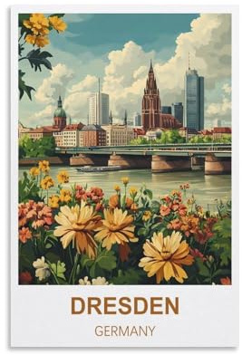 Puzzle für Erwachsene, 2000 Teile, Dresden, Deutschland, Lernspiel, geeignet zum Entspannen und als Wanddekoration, 100 x 70 cm