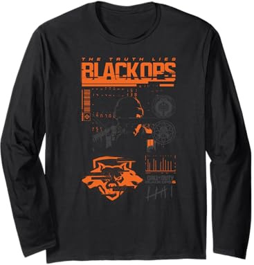 Call of Duty Black Ops 6 Collage Video Game Manche Longue