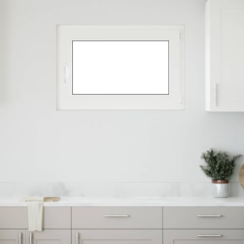 Sophrelle Ventana de sótano Manual RISOR Antracita 80 x 70 cm PVC y Vidrio Antracita,42047284