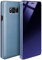 moex Void Case für Samsung Galaxy S8 Hülle in Hochglanz Optik, Clear View Cover Spiegelhülle, Flip Case 360 Grad Schutzhülle mit Spiegel, Rundumschutz Handyhülle, Türkis