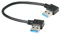 chenyang USB 3.0 câble USB 3.0 90 degrés angle droit câble d'extension de données disque dur ordinateur portable