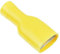 100 x Yellow 9.5mm Insulated Female Spade Crimp Connector 10-12 AWG (Pack of 100)