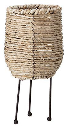 Bloomingville AH0455 Korb, Maisseil, beige, 6 Inch x 12 Inch