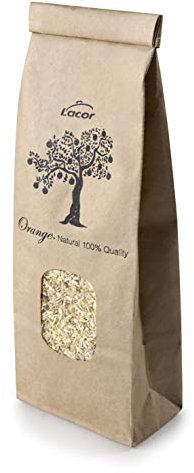 LACOR 69551 Ahumador de Alimentos, Serrín para Ahumar, Madera, 100% Natural, Naranjo: Aporta un Sabor Suave y aromático, 100gr