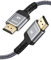SNOWKIDS 4K HDMI Kabel 1Meter, HDMI-Kabel 4K@60Hz Nylon Geflecht Vergoldete Anschlüsse mit Ethernet/Audio Rückkanal, Kompatibel mit HDTV/Laptop/Blu-ray/Soundbar/Monitor/PS-5/X-box