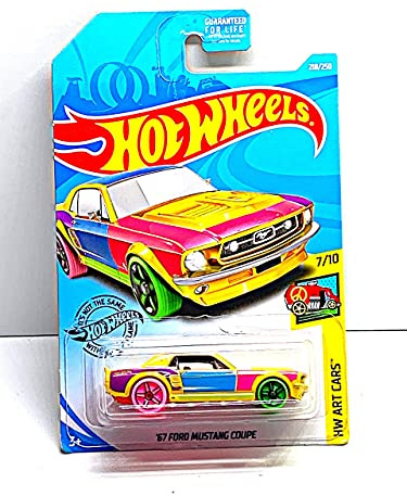 Hot Wheels '67 Mustang Coupe 218/250, Multi Color