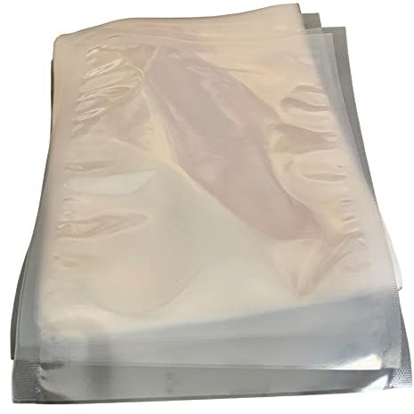 Siegelrandbeutel Vakuumbeutel Vakuumtüten 250x350mm glatt 90my transparent Einschweißtüten glatt - 100 Stück PROFI QUALITÄT HALLENDO®