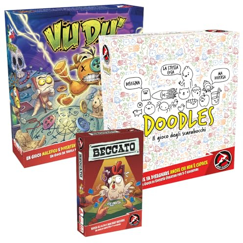 Red Glove - Red Glove - Party Pack 2 Vudù + Beccato + Doodles, RG2032PP2