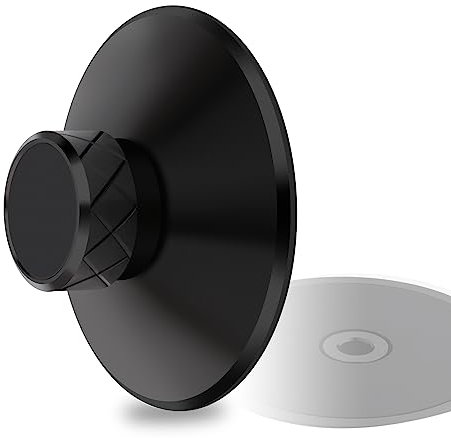 YuanYong Audiophile Plattenspieler Gewicht Stabilisator 113G Edelstahl Schallplatten Gewichte mit weicher Bodenpolsterung Stabilisierende Drehzahl für Plattenspieler,Vinyl-Scheiben-Player(Schwarz)