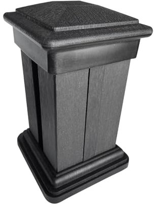 Complete Composite Fence Panels Bundle - Composite Fencing Slats - 6ft high (Extra Post Kit)