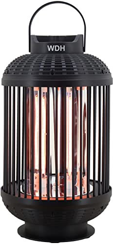 Aktobis Heizlaterne Standheizstrahler WDH-12HL - mit zwei Heizstufen (600/1.200 Watt) und eine 180° Rotationsfunktion ausgestattet