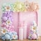 Luftballon Girlande Pastell, RATSAW 180 Stück Luftballons Pastellfarben Ballon Girlande mit Gänseblümchen Ballons für Gänseblümchen Motto Groovy Geburtstag Baby Shower Deko für Mädchen