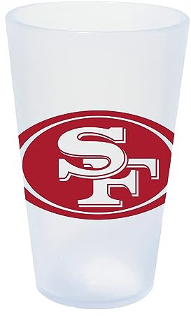 Wincraft NFL Silikon Trinkbecher 470 ml Ice San Francisco 49ers