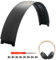 Studio 2 - Accessori di ricambio per archetto Studio 3, kit di riparazione archetto compatibile con Studio 2.0 / Studio 3.0 Wireless (B0500 B0501) fascia superiore (Studio3-grigio oro)