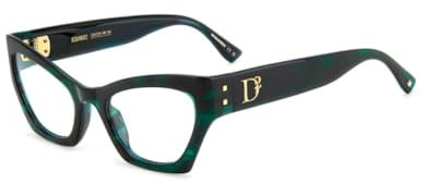 DSQUARED2 Damen D2 0133 Sonnenbrille, Grünes Horn, 66