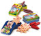 Erzi 06004 Set Kinderwurst aus Holz, Kaufladenartikel für Kinder, Rollenspiele.