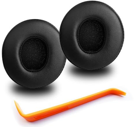 Solo 3 Ear Pads - Replacement Earpads for Beats Solo 2 & Solo 3 Wireless Headphones (Black)