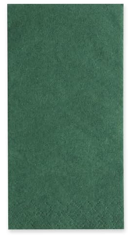FRANZ MENSCH 1000 Stück Hygostar Servietten Classic, 33 x 33 cm, 3-lagig, 1/8 Falz | Zellulose, FSC®-Mix, grün, L: 33cm, B: 33cm, Servietten, Einwegserviette, Tischservietten