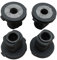 Csnbfiop Lenkgetriebe Montagebuchsen Set 1644600029 Für Mercedes W164 Klasse W251 X164 GL Klasse