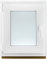PLAMET. Ventana de PVC - Ventana de Plástico - Resistente a las Influencias Ambientales - Protección Contra Robo - Aislamiento Contra Ruido, Viento - Blanco Satinado - 500x600cm - 4s-16ar-4i
